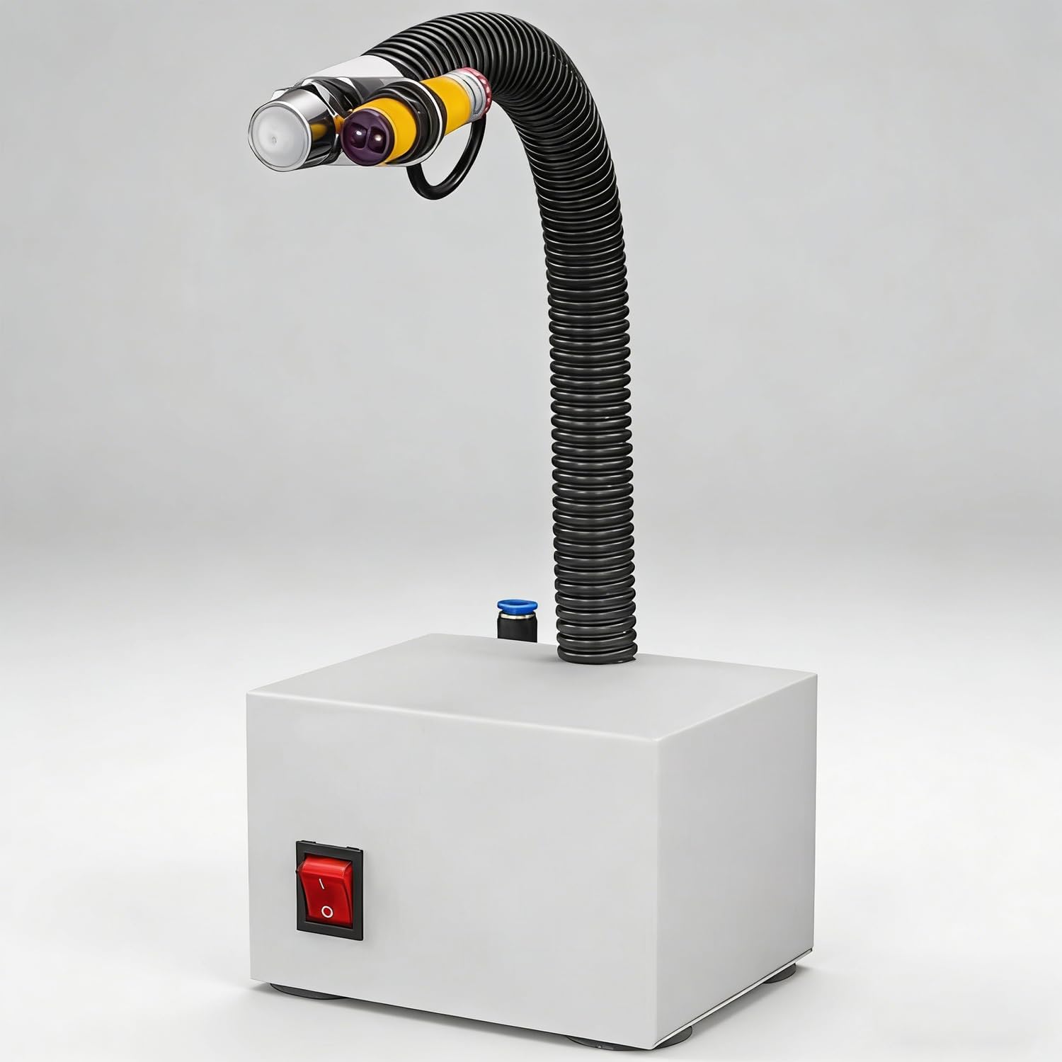 Ltzygmion Anti Static Air Gun, Ionizing Air Gun With 500Mm Wind Snake Tube And Base Suction Cup, Photoelectric Sensing, Adjustable Air Volume, For Static Elimination