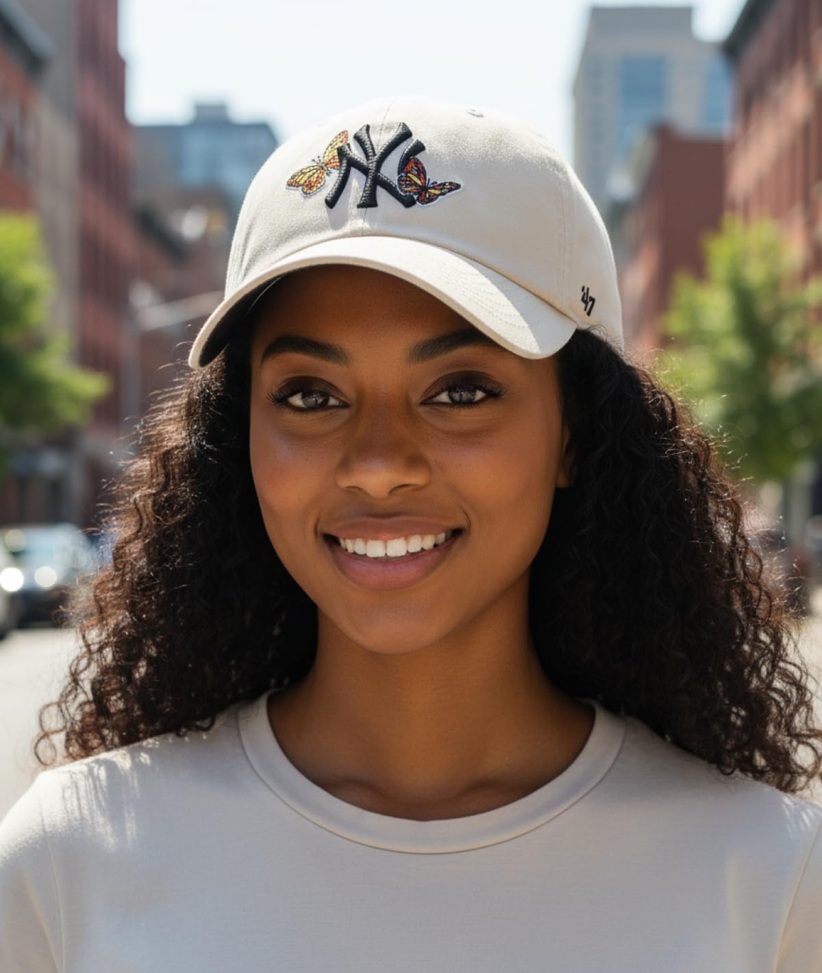 '47 Cappellino Icon Alt Clean Up New York Yankees - Bone