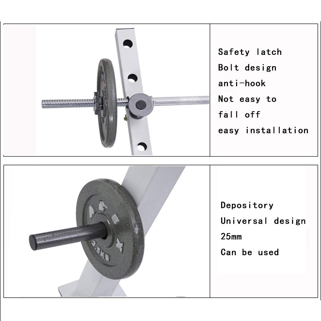 Soportes para Mancuernas para Entrenamiento de Fuerza, Equipo de Fitness Multifuncional, Soportes para Sentadillas, Soportes para Press de banca, Soportes para sentadill