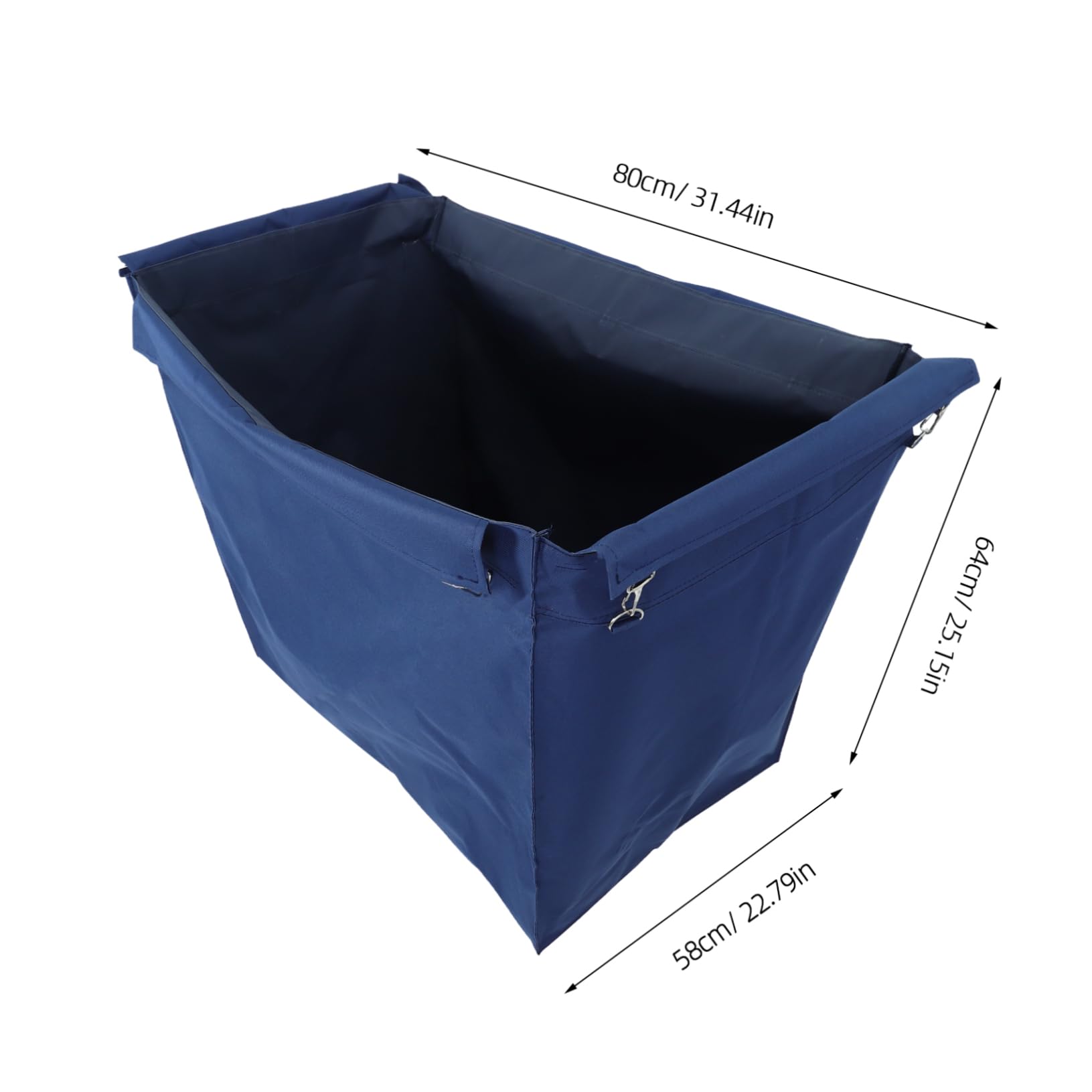 Sacca per Carrello della Lavanderia Oxford, Borsa Porta Biancheria da Viaggio, Grande Capacità, Portatile per Organizzazione e Pulizia