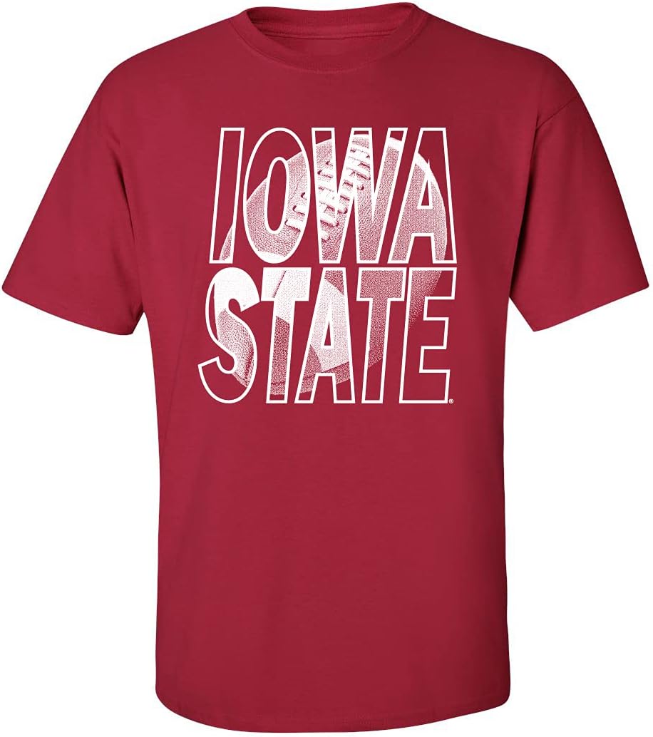 CornBorn Iowa State Football Shirts - Short Sleeve Cyclones T-Shirts - Unisex ISU Apparel