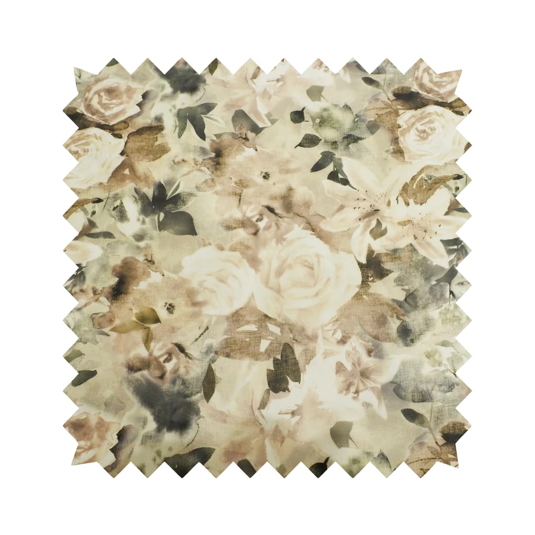 Cotton Floral Print Unstitched Shirt Fabric, 1.6 Metre, Multicolour-image-18