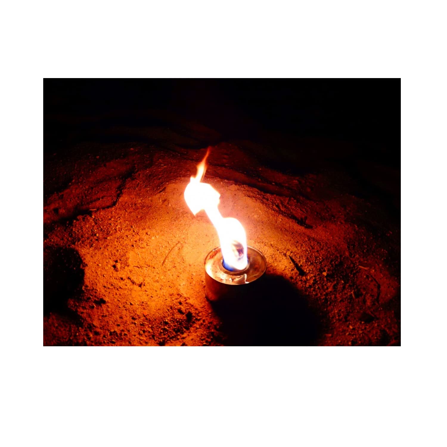 Fackeltopf 10 Stück Brenndauer 180 min Paraffin Partyfeuer Wachsfackel Baumwolldocht Bodenfackel Garten Outdoor