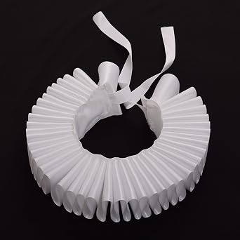 GRACEART Renaissance Elizabethan Ruff Collar Neck Ruffle