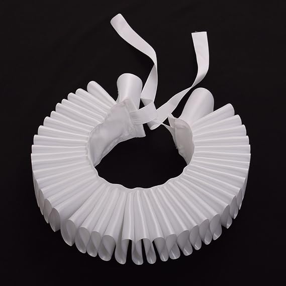 GRACEART Renaissance Elizabethan Ruff Collar Neck Ruffle