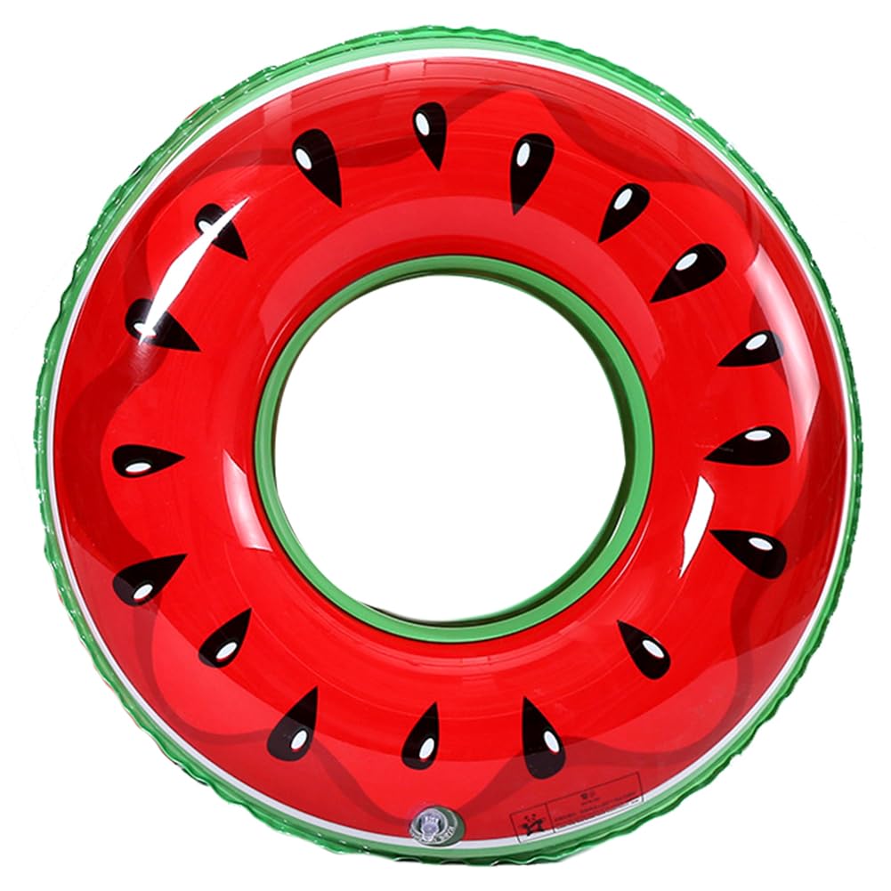 Swimming Rings, Swimming Tube Pool Float, Inflatable Float Ring, Watermelon Tube Water Fun Beach Pool Toys for Summer Party - 2PCS — image 1