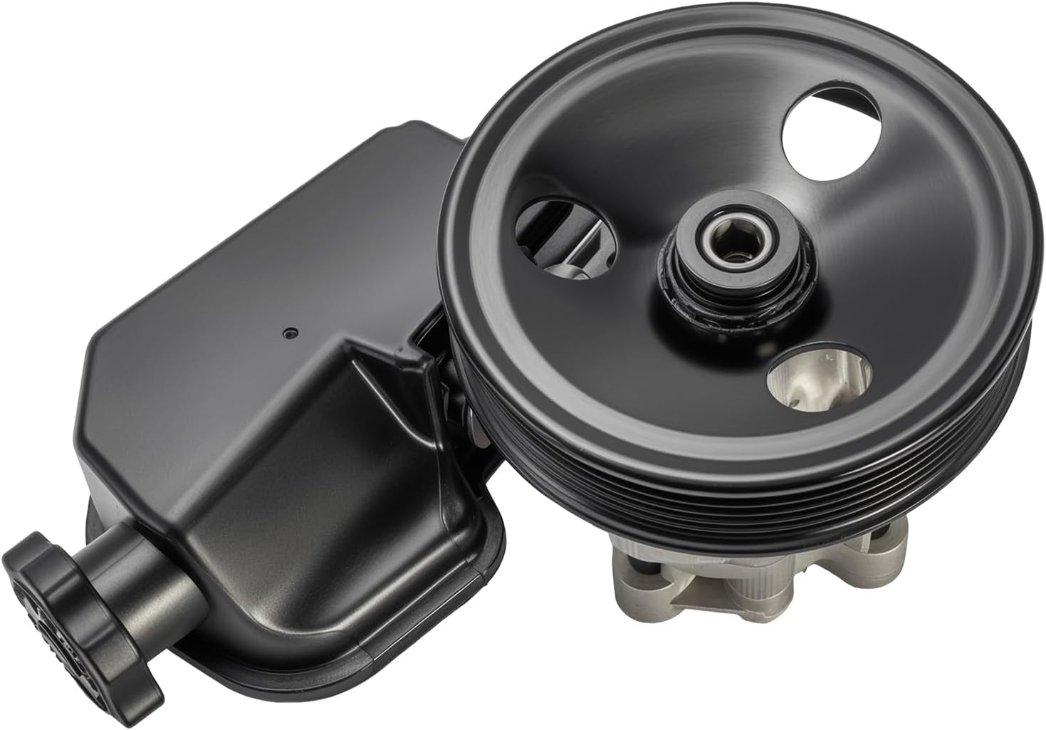 KELOKE Power Steering Pump, w/Pulley & Reservoir, Compatible with Dodge Dakota 2005-2007 V6 3.7L, Dakota 2007 V8 4.7L, Dakota 2005-2007 V8 4.7L, Replace# 21-5429 52855186AH