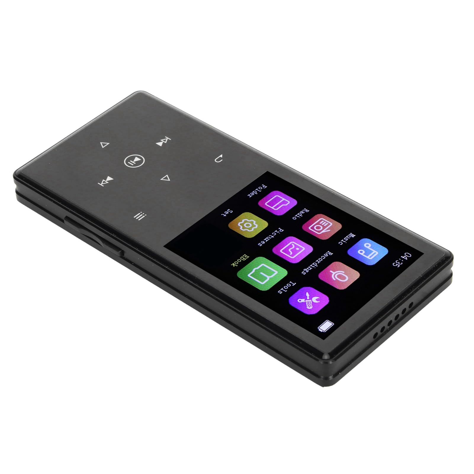 SIXRUN Lettore MP3 con Bluetooth 5.0, Batteria da 450mAh (64GB)