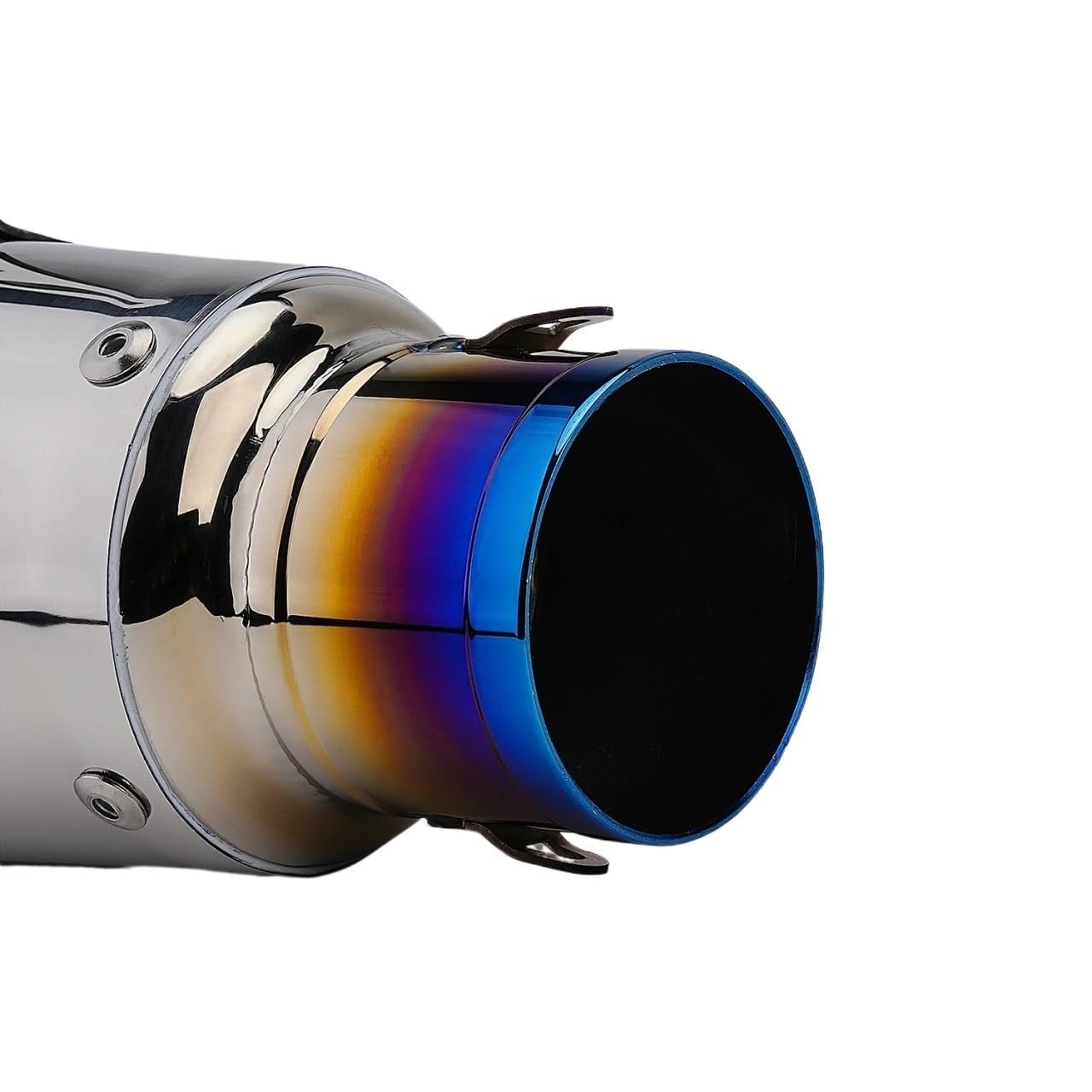 motocyklowy wydech 51mm Uniwersalny Układ Wydechowy Motocykla Modyfikacja Tłumika Ze Stali Nierdzewnej Pasuje Do NINJA 300 R3 ZX4R GSX750 CB650(Type A)