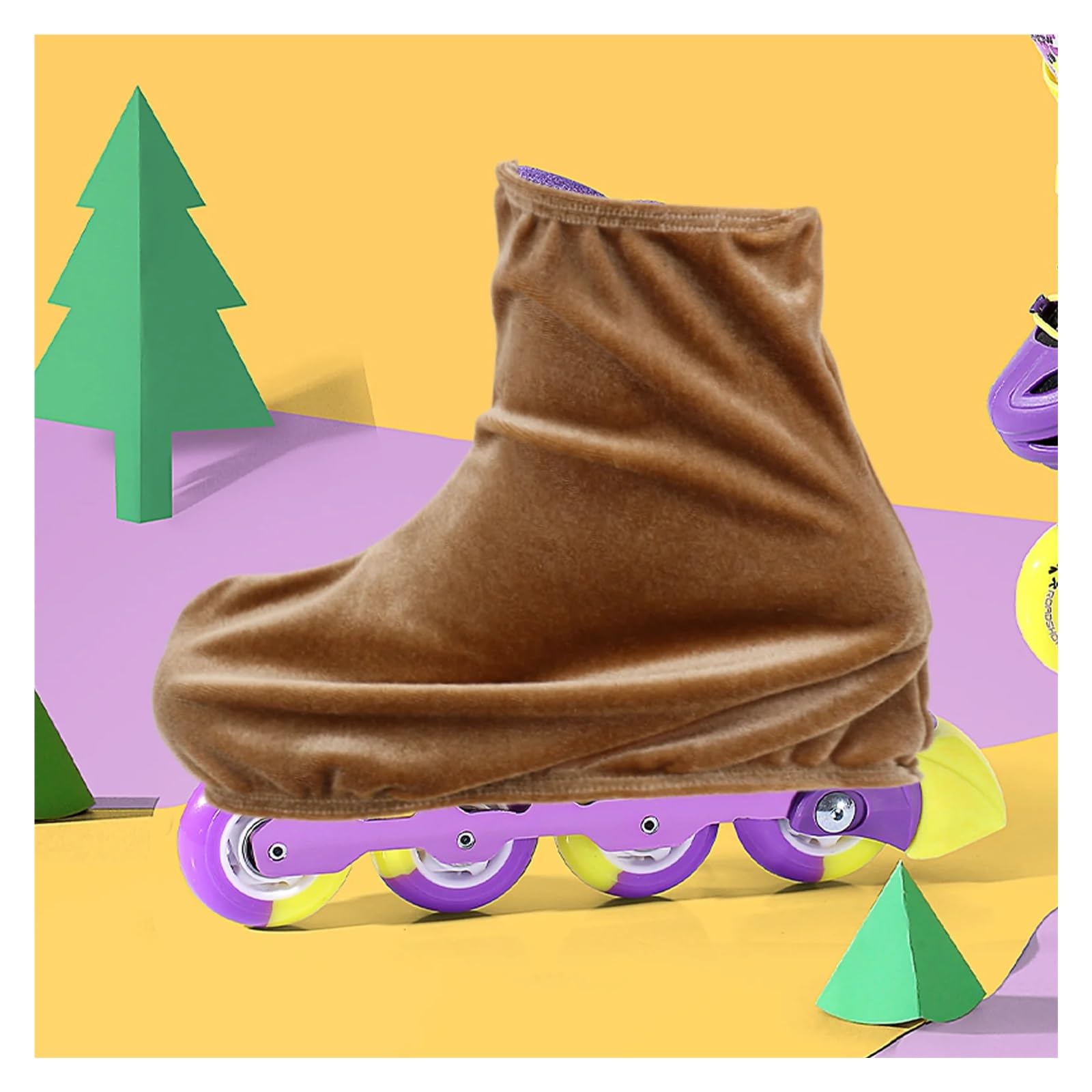 Pokrowce na buty do łyżwiarstwa figurowego Dirty jazdy łyżwach śniegu