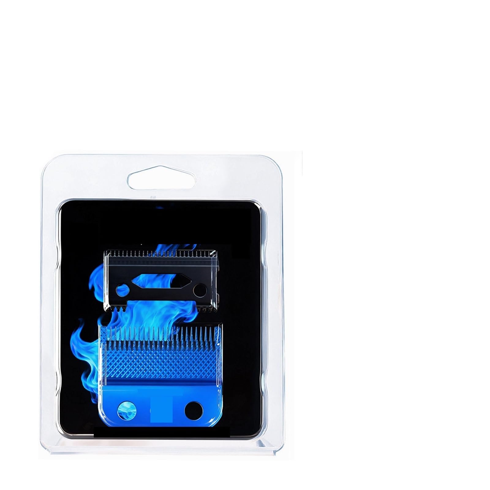 Cuchilla Cortadora De Pelo, Cuchilla Azul Escamosa, Repuesto Profesional for Cortadora De Pelo | Accesorios de herramientas de salón de máquina de peluquero con cabezal cortador(2pc blue moon)