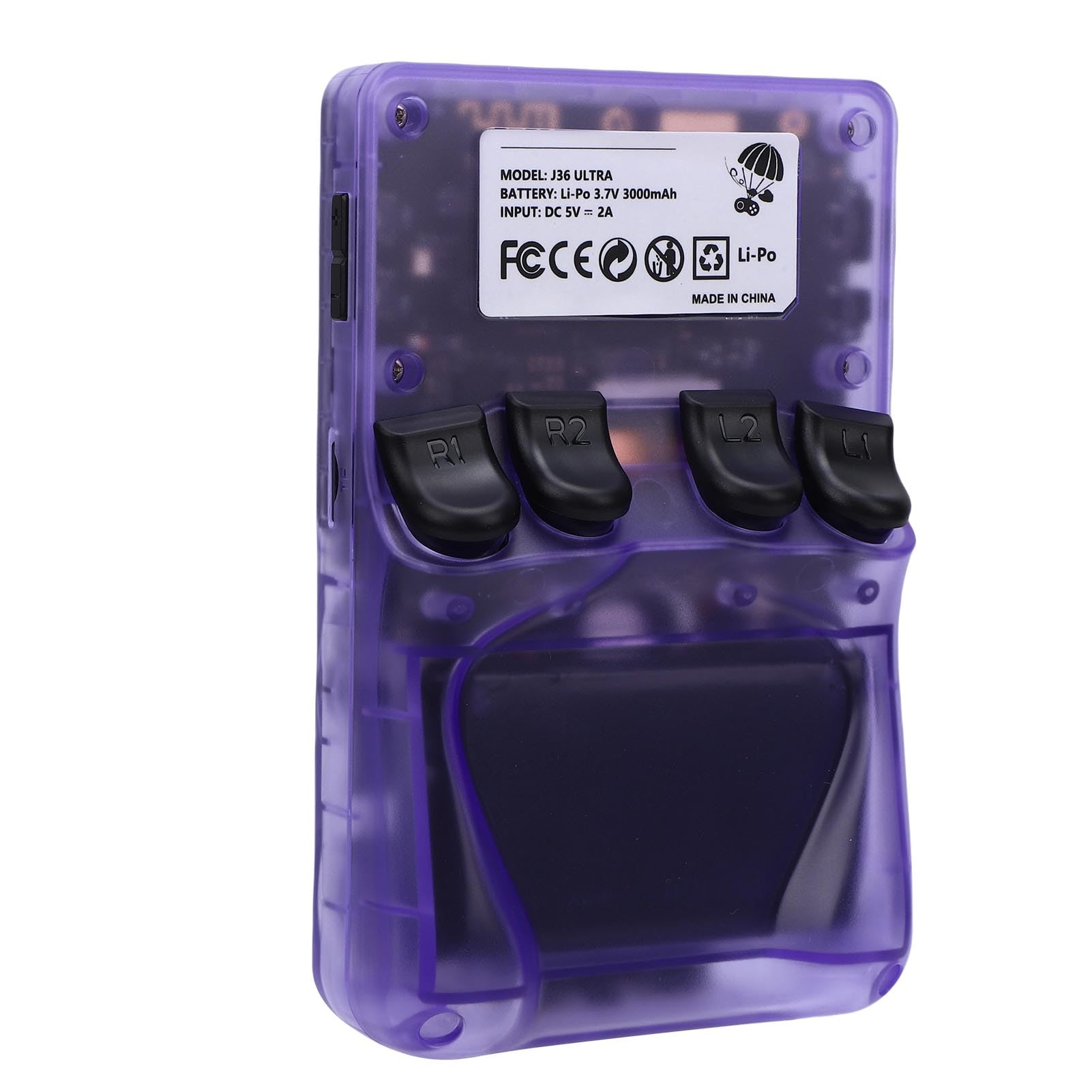 Aramox Retro-Handspielkonsole ABS Tragbare Videospielkonsole 3,5 Zoll 640 X 480 Bildschirm 30000 Vorinstallierte Spiele 64G-Karte 3000 MAh für Reisen Pendeln Tägliches Spielen