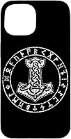 Vista 6 de Funda para iPhone 13 Pro Mjolnir Thor Hammer Viking Norse Mythology