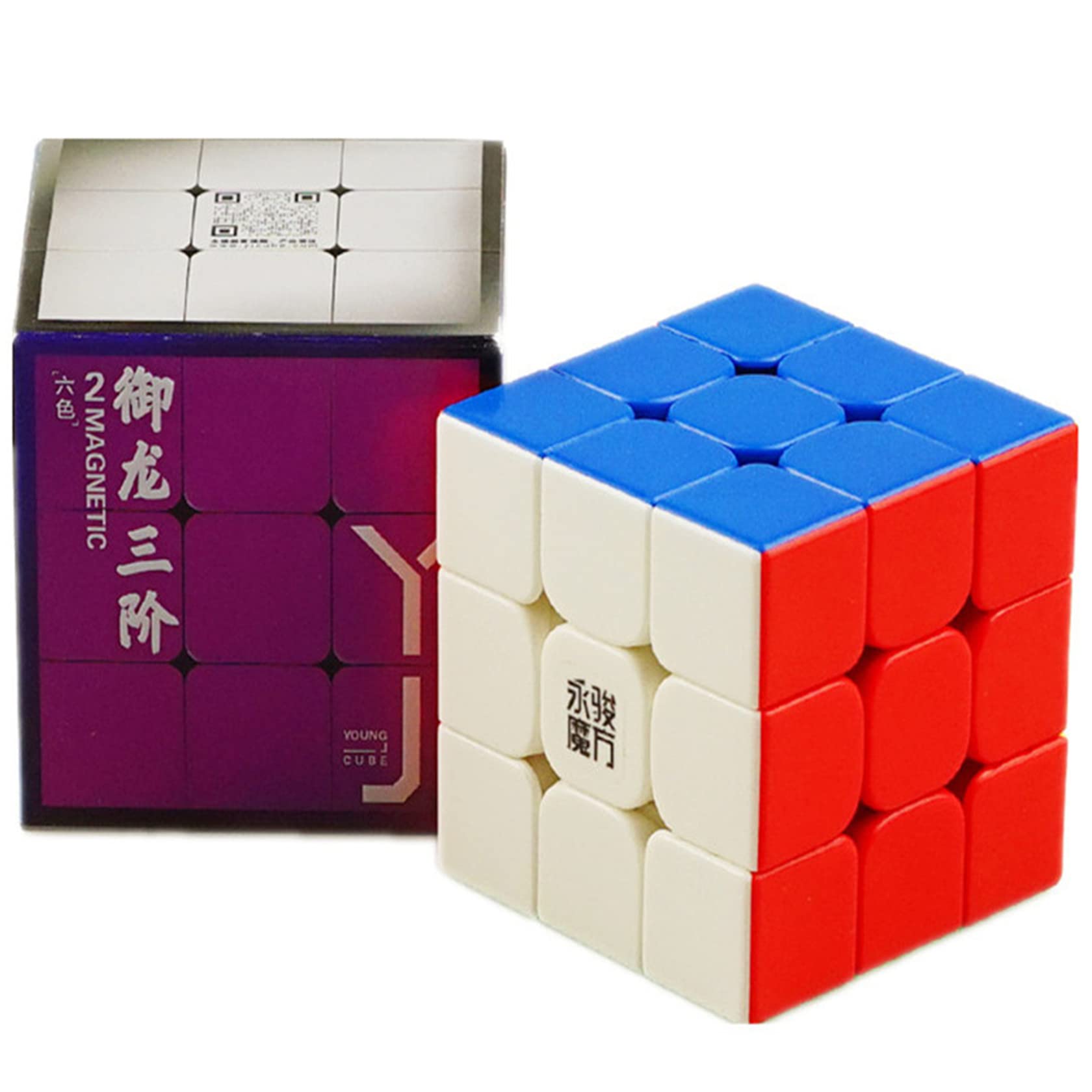 Bokefenuo Yongjun YJ Yulong 3x3 2M Speed Cube 56MM YuLong V2 M Magnetic Magic Cube Toys