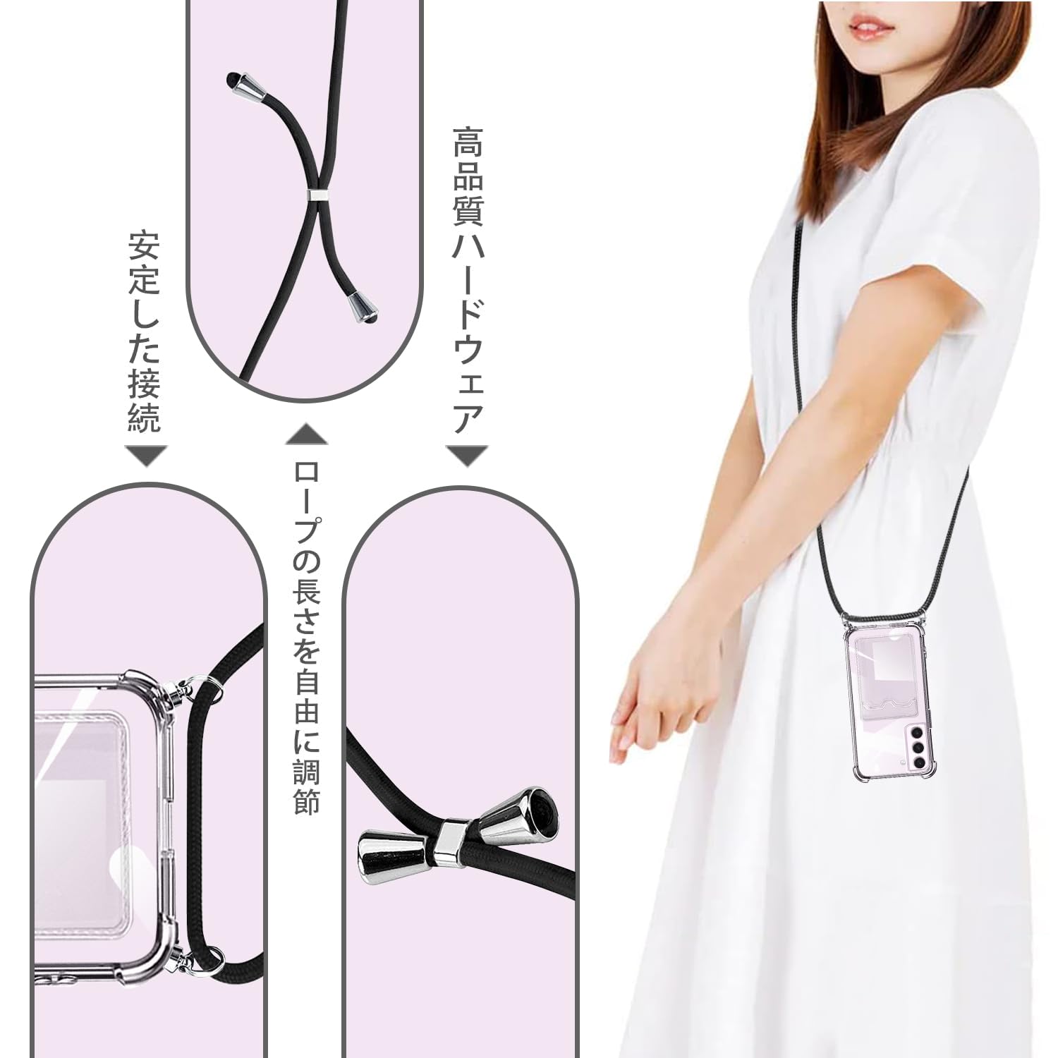 Amazon.co.jp: Galaxy S23 Plus 5G ケース Galazy S23+ ケース クリア 