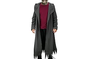 Creepers Costume Halloween for Men | Trench Coat, Shirt, and Cape