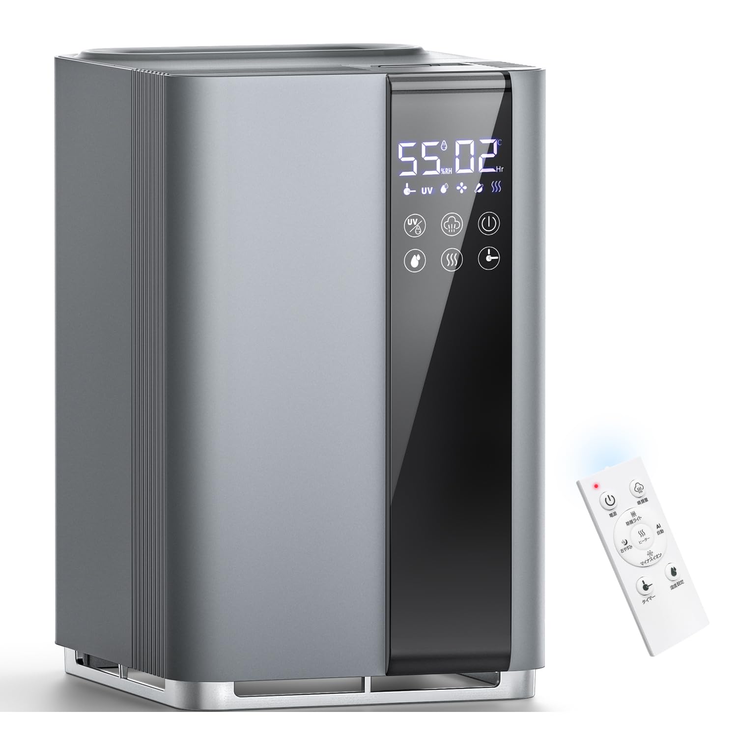 Amazon.co.jp: 加湿器 大容量 5L 【AIモード搭載・4重除菌&空気清浄