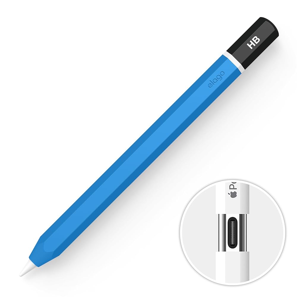 美品】 純正Apple Pencil USB-C ☆おまけ☆elagoケース付 【公式通販】