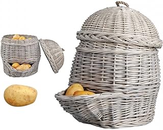 Resserre à pommes de terre en osier