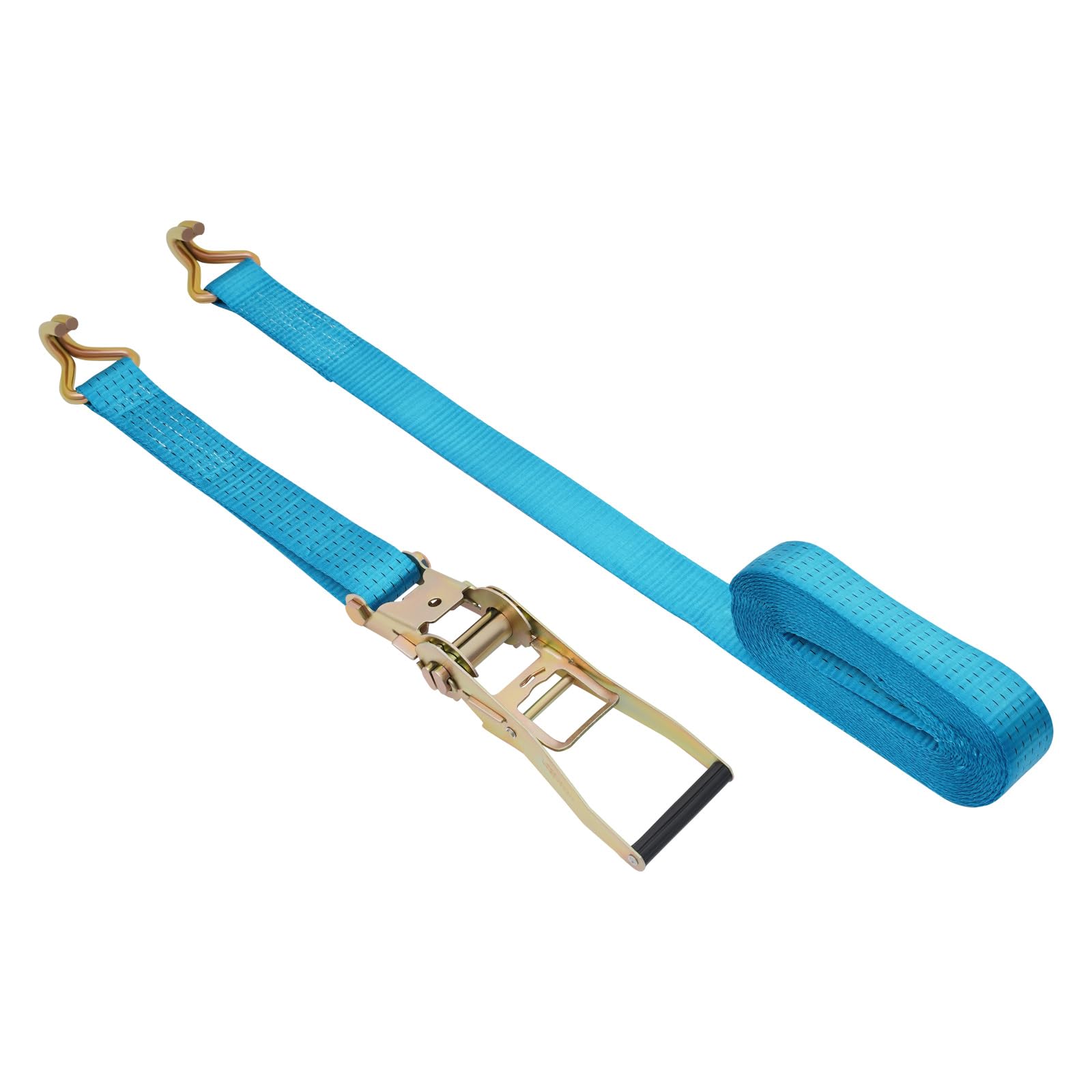 Spanngurte Zurrgurte 5000kg Ladungssicherungsgurte 8m 10 Teile mit Haken, Ratschengurte - Blau
