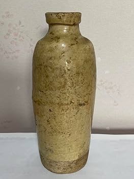 古信楽　徳利　一輪挿し 古信楽窯変ひねり壺型花入 13号 （信楽焼き・花瓶・花入れ・花器