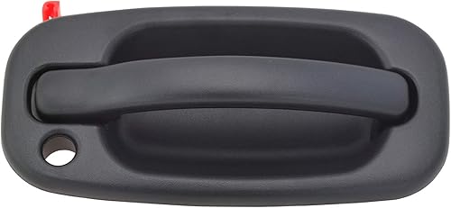 Miniatura 609 de TRQ Manija de puerta exterior texturizada LH del conductor trasero para Chevy GMC Pickup Truck SUV