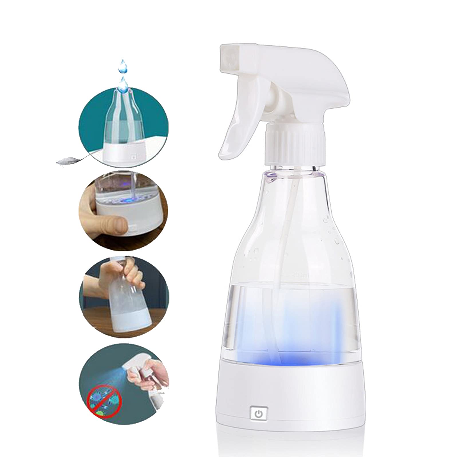 oshhni Fabricante portátil de detergente Generador de hipoclorito de Sodio de Limpieza 84 de fabricación
