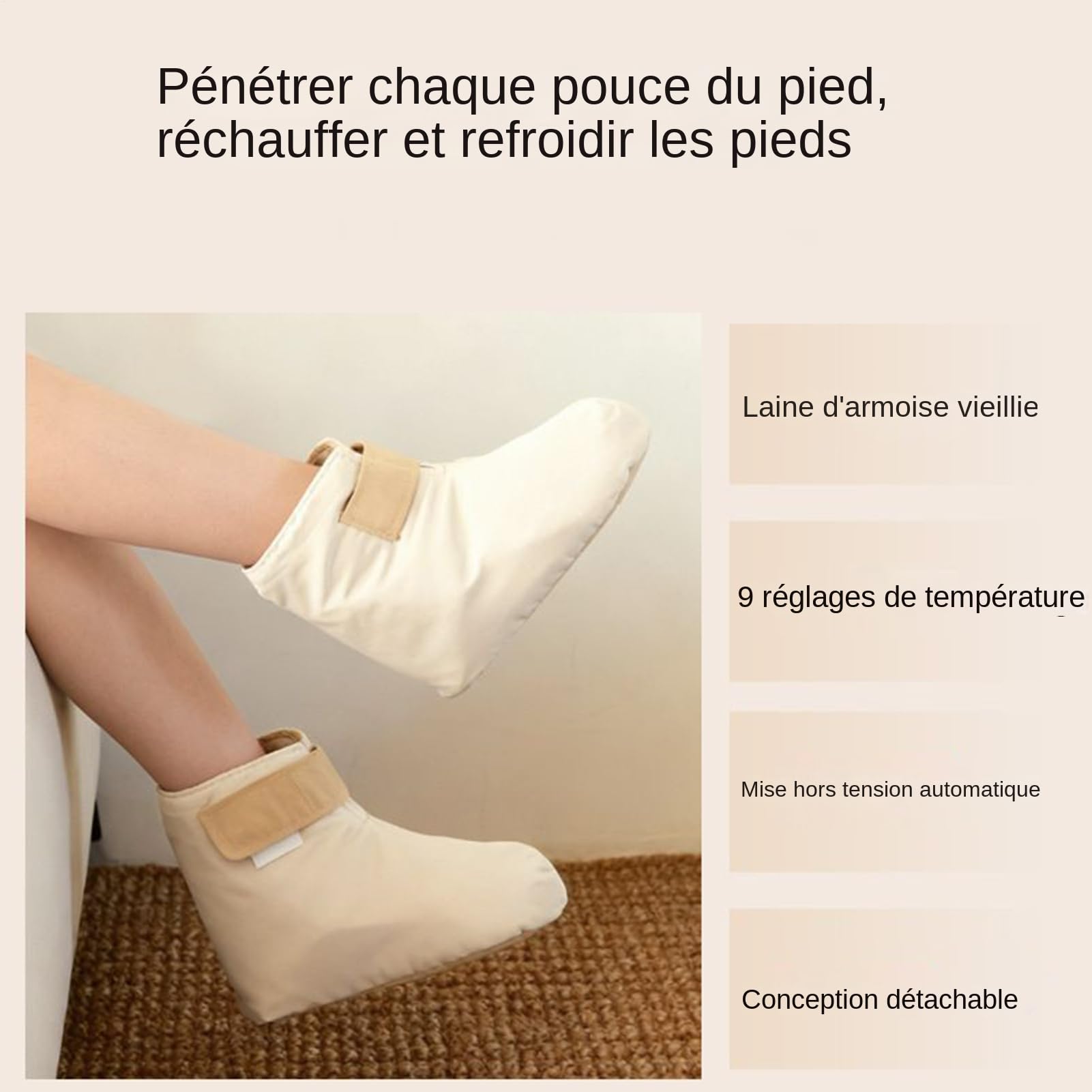 Pantofole riscaldate elettriche | Alimentate da USB con terapia termica, pantofole termiche per s - per donna bambino adolescente ragazza ragazzo e tutta la famiglia