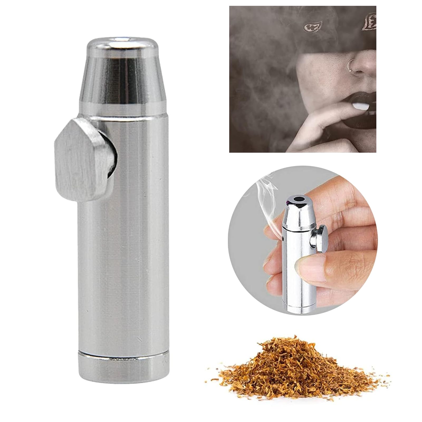Set Di 2 Bottigliette Per Spezie Portatili – 57 Mm In Vetro Con Mini Imbuto E Cucchiaio – Per Campeggio, Viaggi E Cucina – Colore Marrone E Trasparente