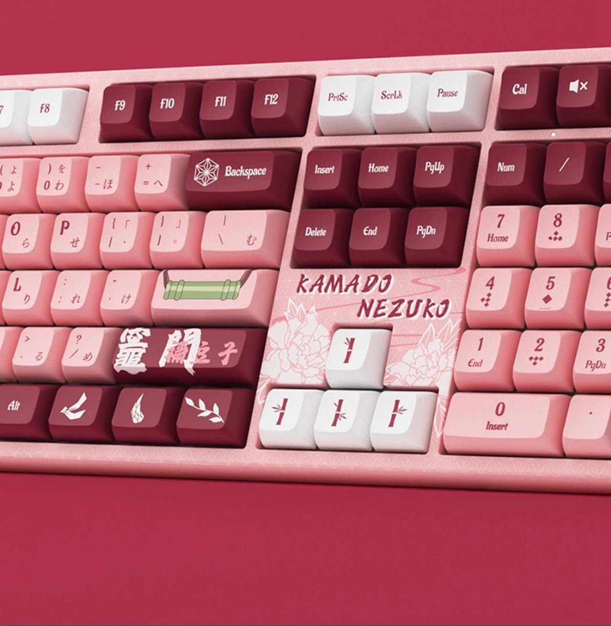 Amazon | 鬼滅の刃 キーボード 炭治郎 禰豆子 機械キーボード