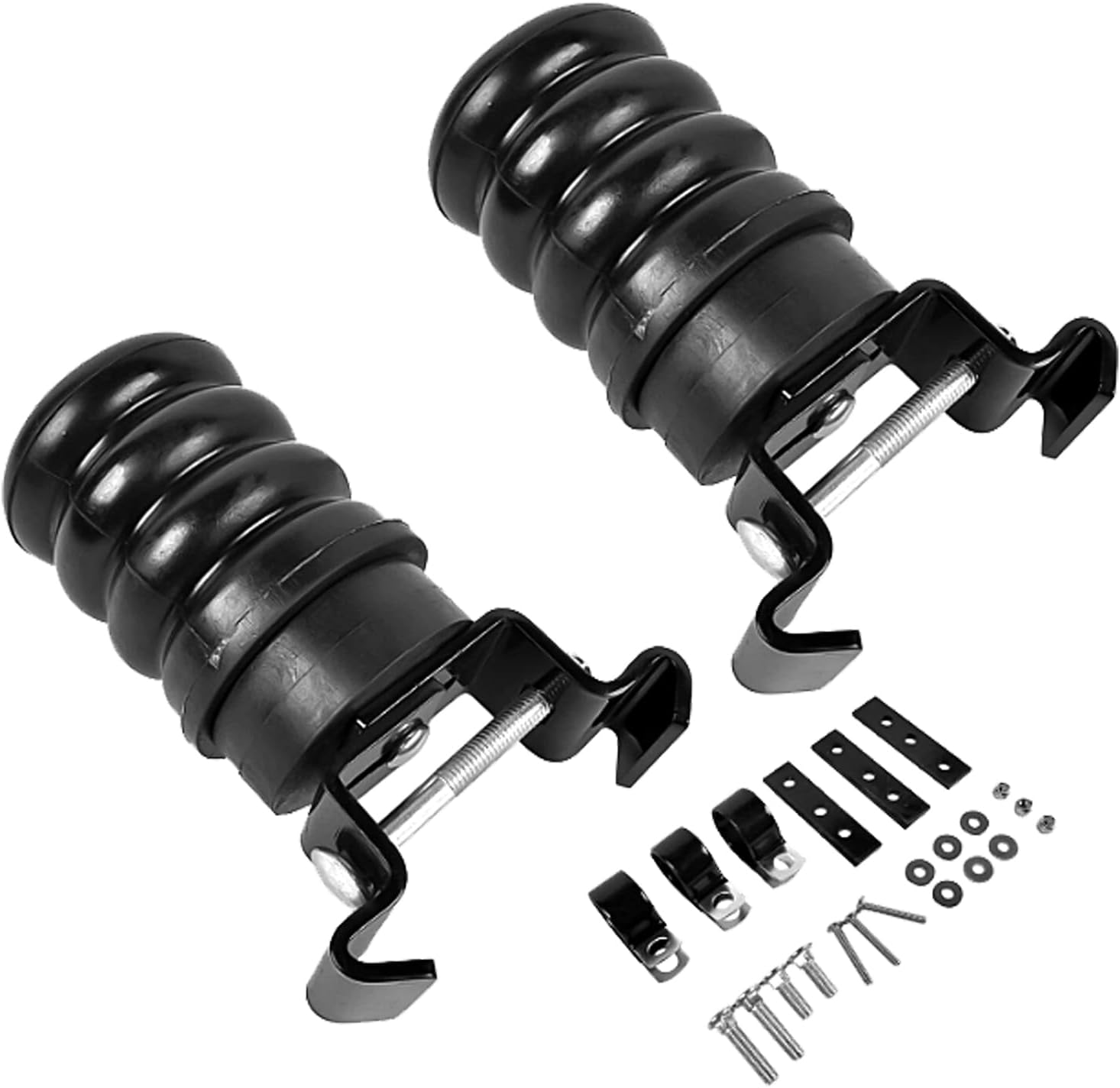 2-Pack TSS-107-47 Trailer Spring-Over Axle Configuration, 5000-8000 lbs GAWR, Trailer Auxiliary Springs, 1000 lbs Capacity at 50% Compression, Trailer Air Helper Springs