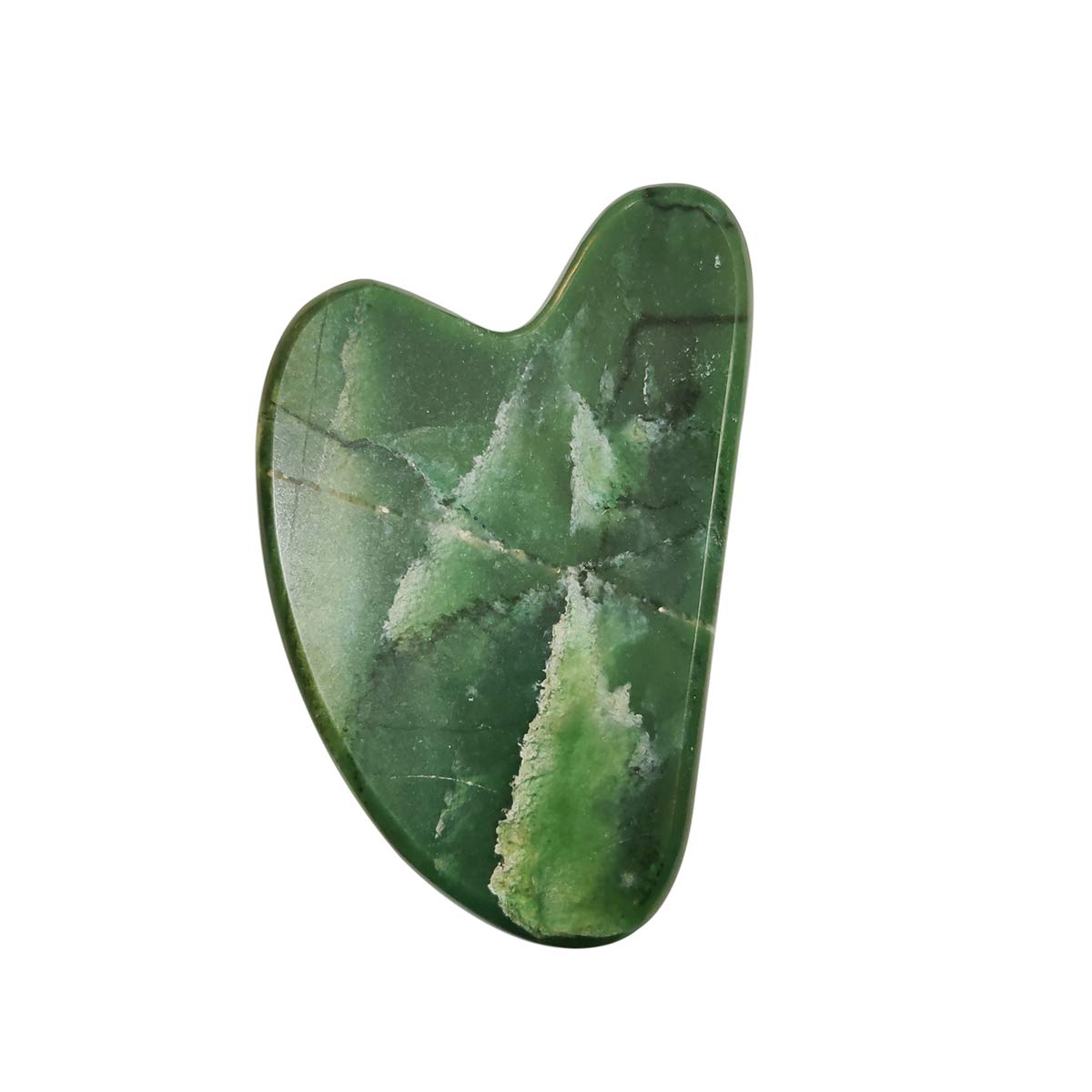 Shubhanjali Green Jade Facial Massage Roller,Gua Sha SPA Massage and Relaxation for Body, Face, Neck, Eye's,Massage Roller,Jade Roller for Face Wrinkles,Combo