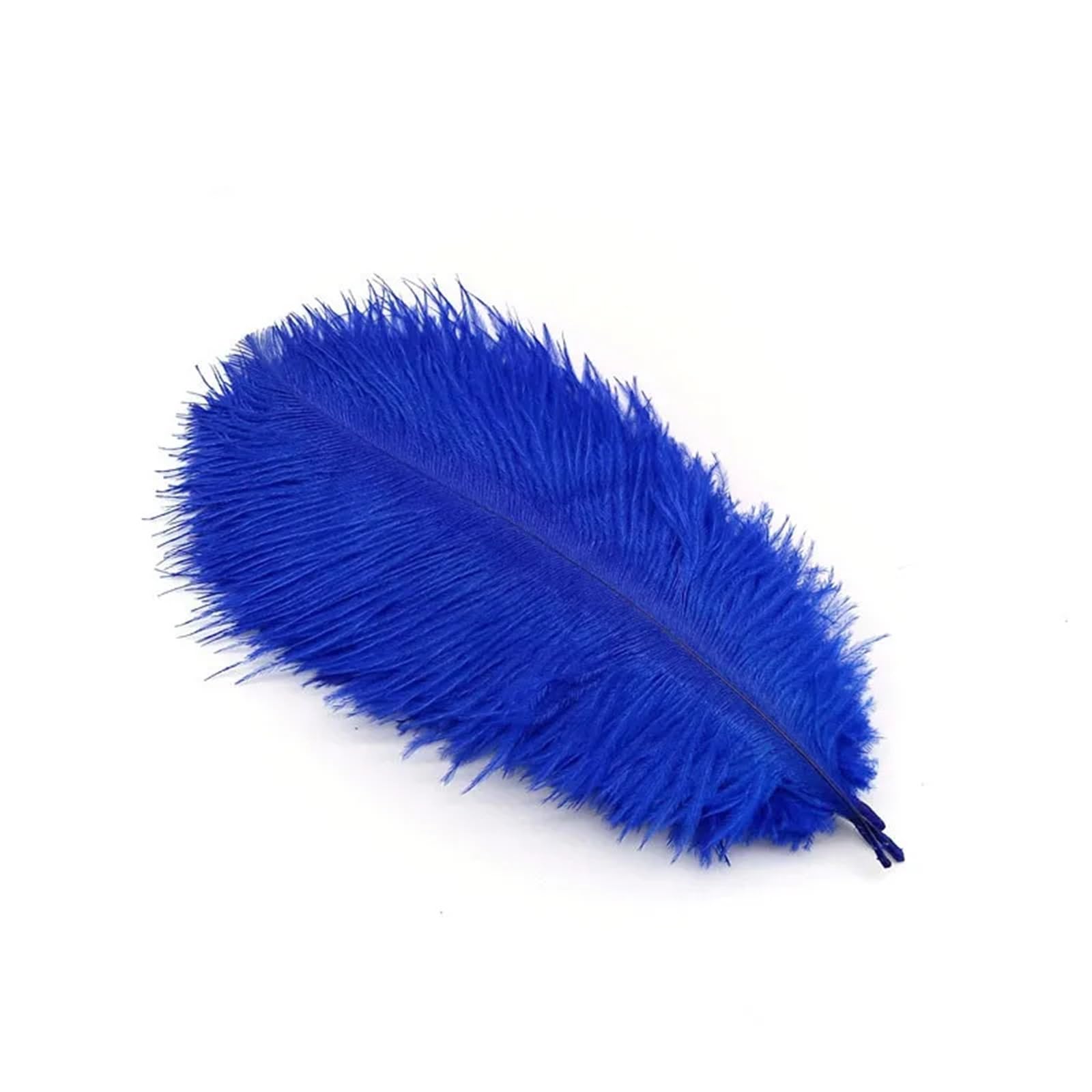 Ostrich Feathers 10Pcs Ostrich Feathers For Jewelry Making Plume Diy Dream Catcher Decorations Vase Needlework Craft Supplies Wedding Accessories(Blue feathers)