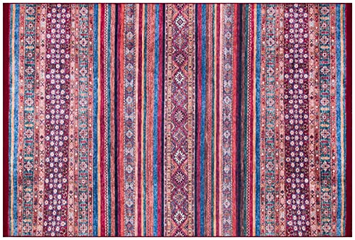 Tapis décoratif Trkmn d'une haute qualité remarquable en coton noble - 2