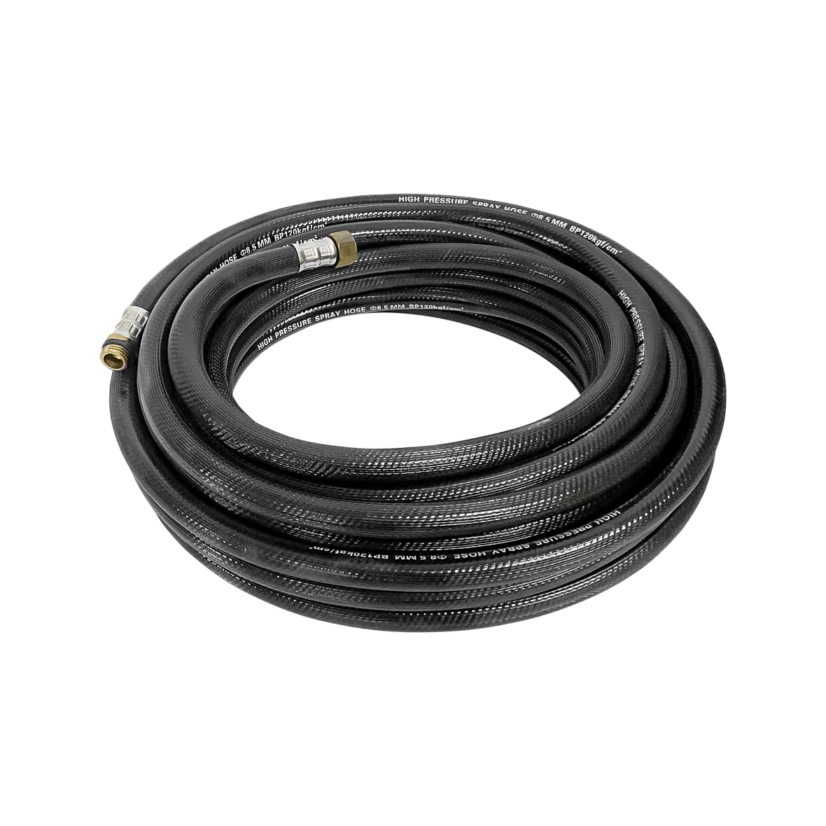 Tuyau pour pulvérisateur 10 m noir Bricoferr polyvalent pour jardin