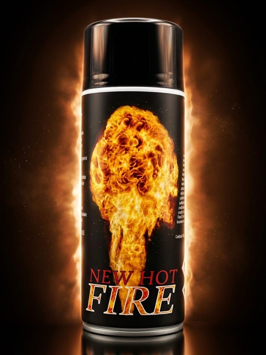 New Hot Style BOMBOLETTA Ricarica per Macchine Effetto Fiamma. Macchine del Fuoco Fire Machine Spray 400ML