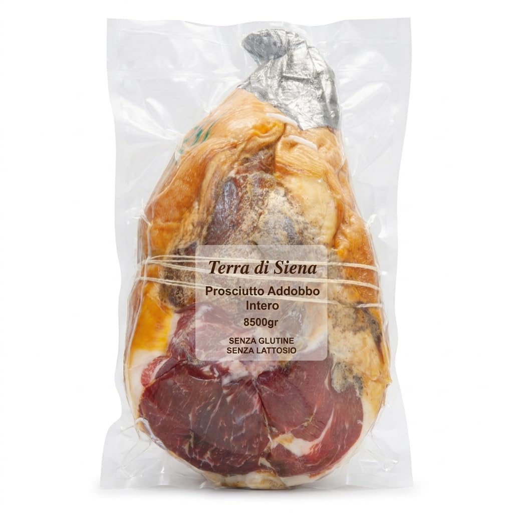 Terra di Siena - Prosciutto Addobbo Intero, 8500gr - senza glutine e senza lattosio