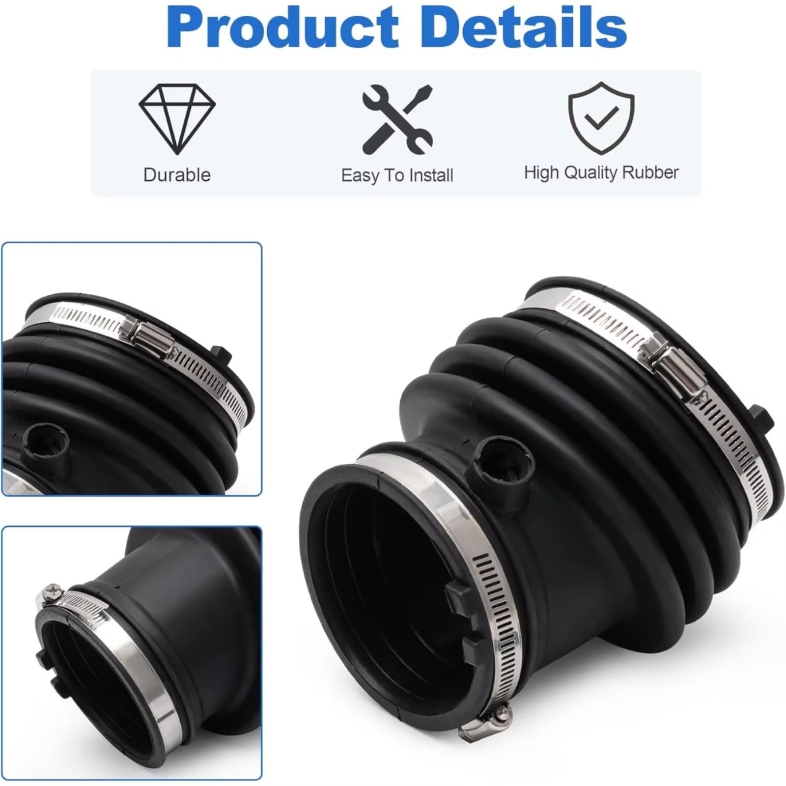 Compatible Con Dodge Para Challenger 2011-2023 Para Charger 6.4L 2012-2023 Tubo De Manguera De Admisión De Filtro De Aire De Motor 5038430AE Aire Frío Turbo Filtro Kit