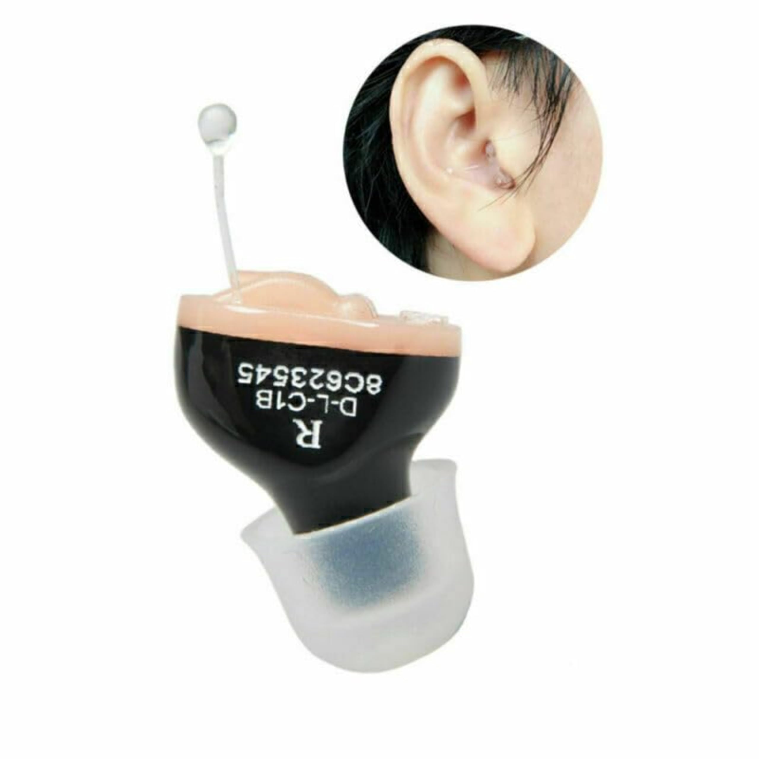 Balson AG-7910 Hearing Amplifier - Mini Design, Easy Adjustment, Natural Sound with Advanced Processing, Auto Noise Cancellation With Free Dry Kit (For Right Ear, Black Color) (B0CSKJWX1J) Amazon Price History, Amazon Price Tracker