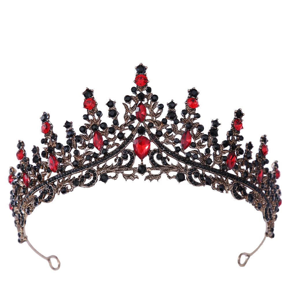 Crystal Wedding Tiaras Women Tiara Bride Crowns Royal Queen Headband Princess Headpieces for Birthday Prom Pageant Graduate Costume Party Wedding Dress Accessories