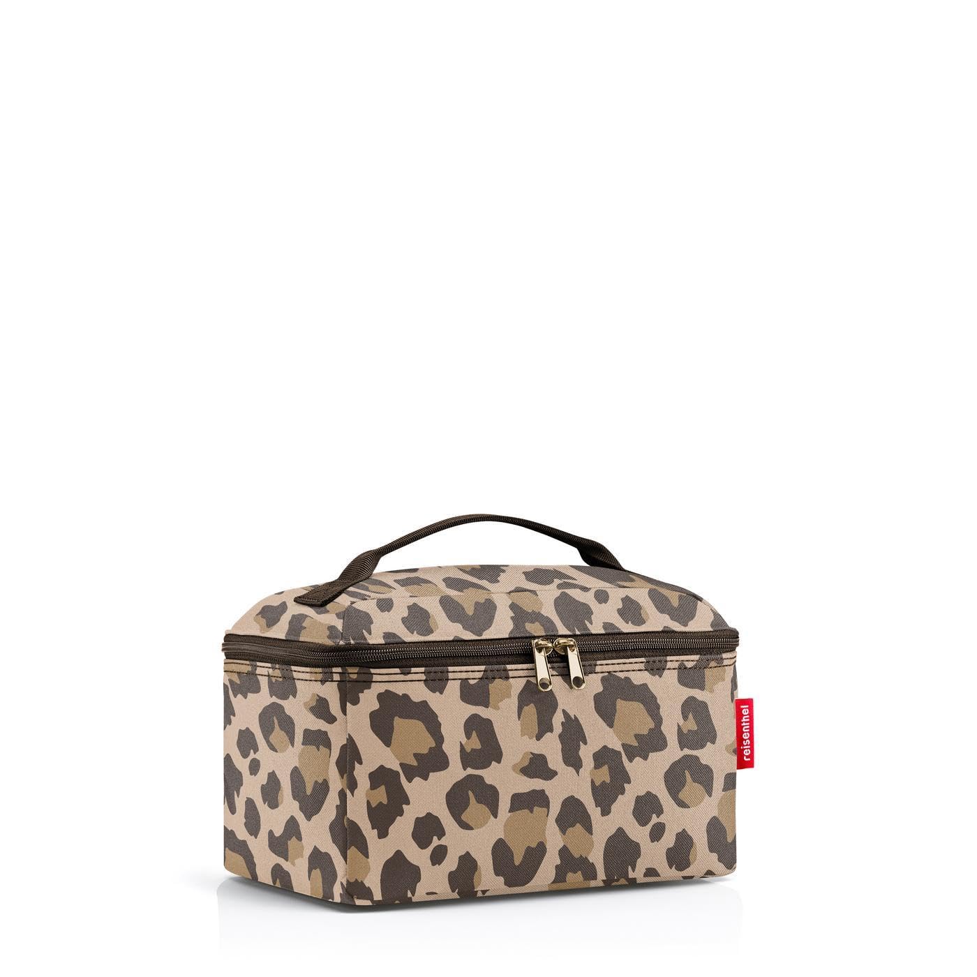 Reisenthel Beautycase – Quadratischer Kulturbeutel Leo Macchiato