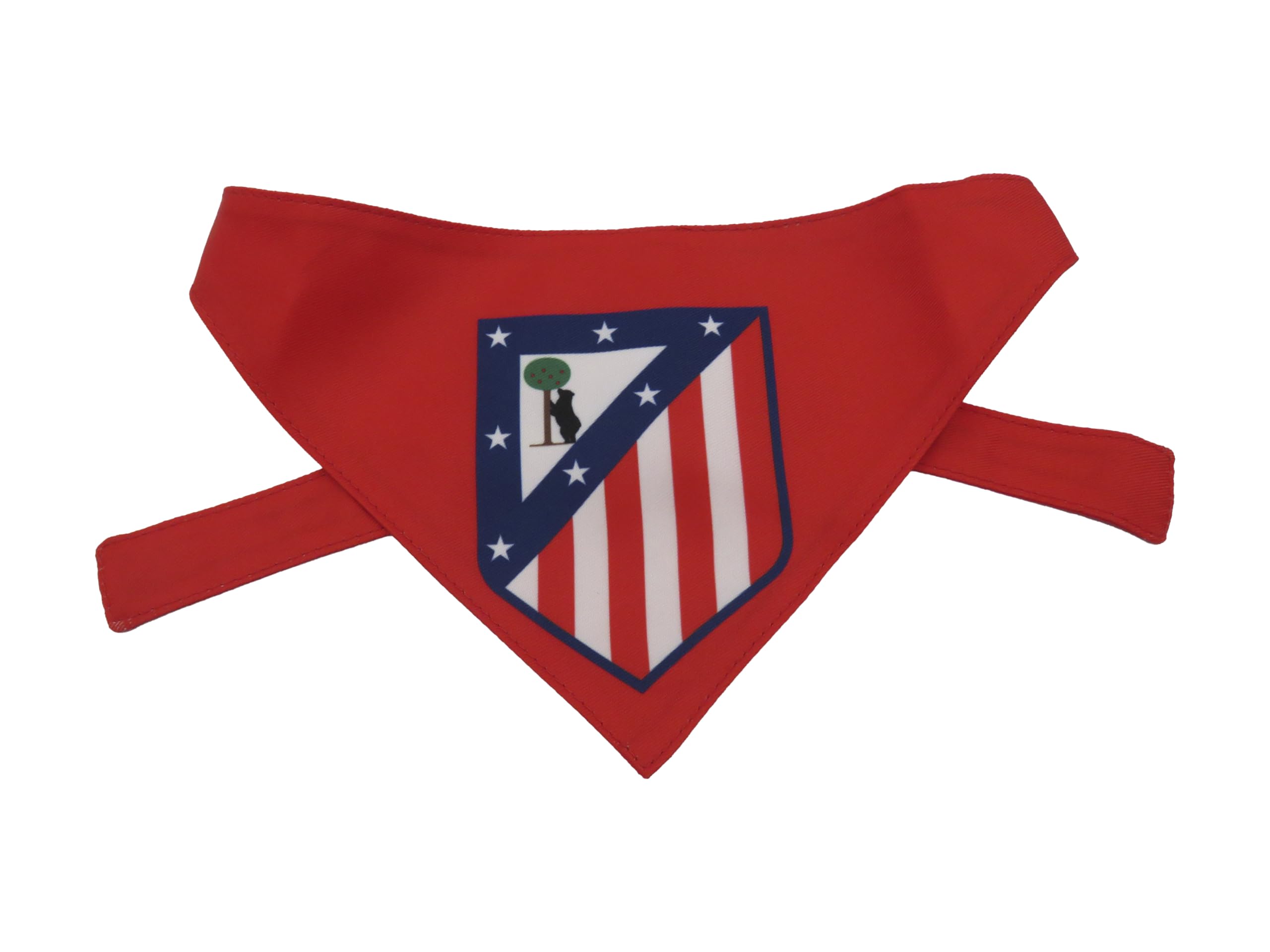 CyP Brands - Atletico de Madrid, Bandana, Pet Accessories, Neck for Dogs, Scarf, Colour Red, Official Product
