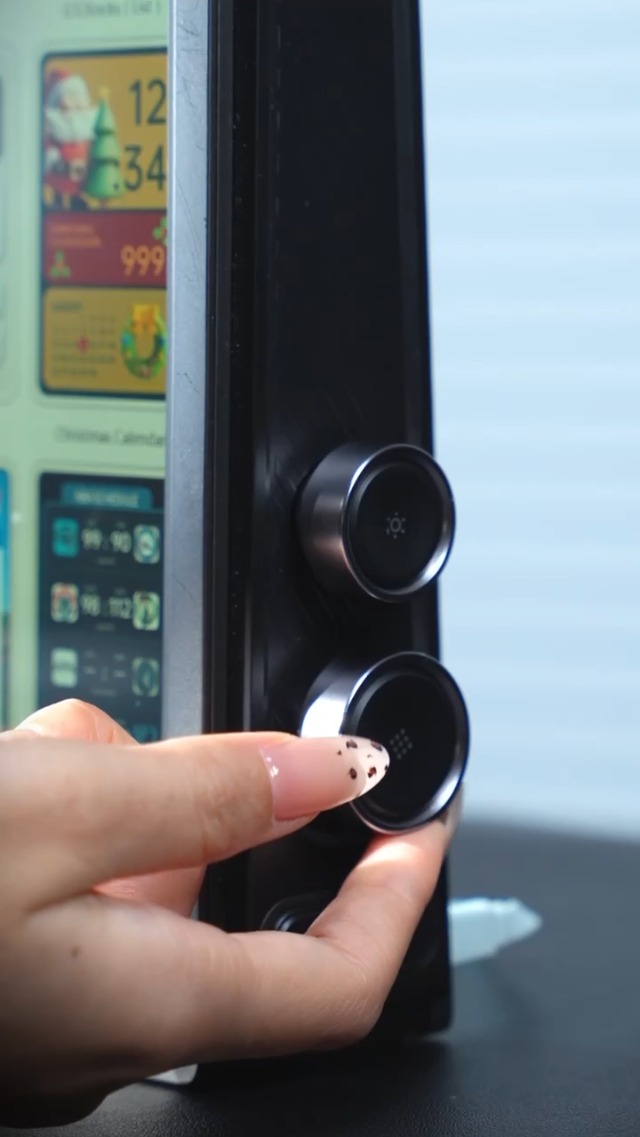 Amazon | Divoom Times Frame デジタルフォトフレーム 革新な半透明