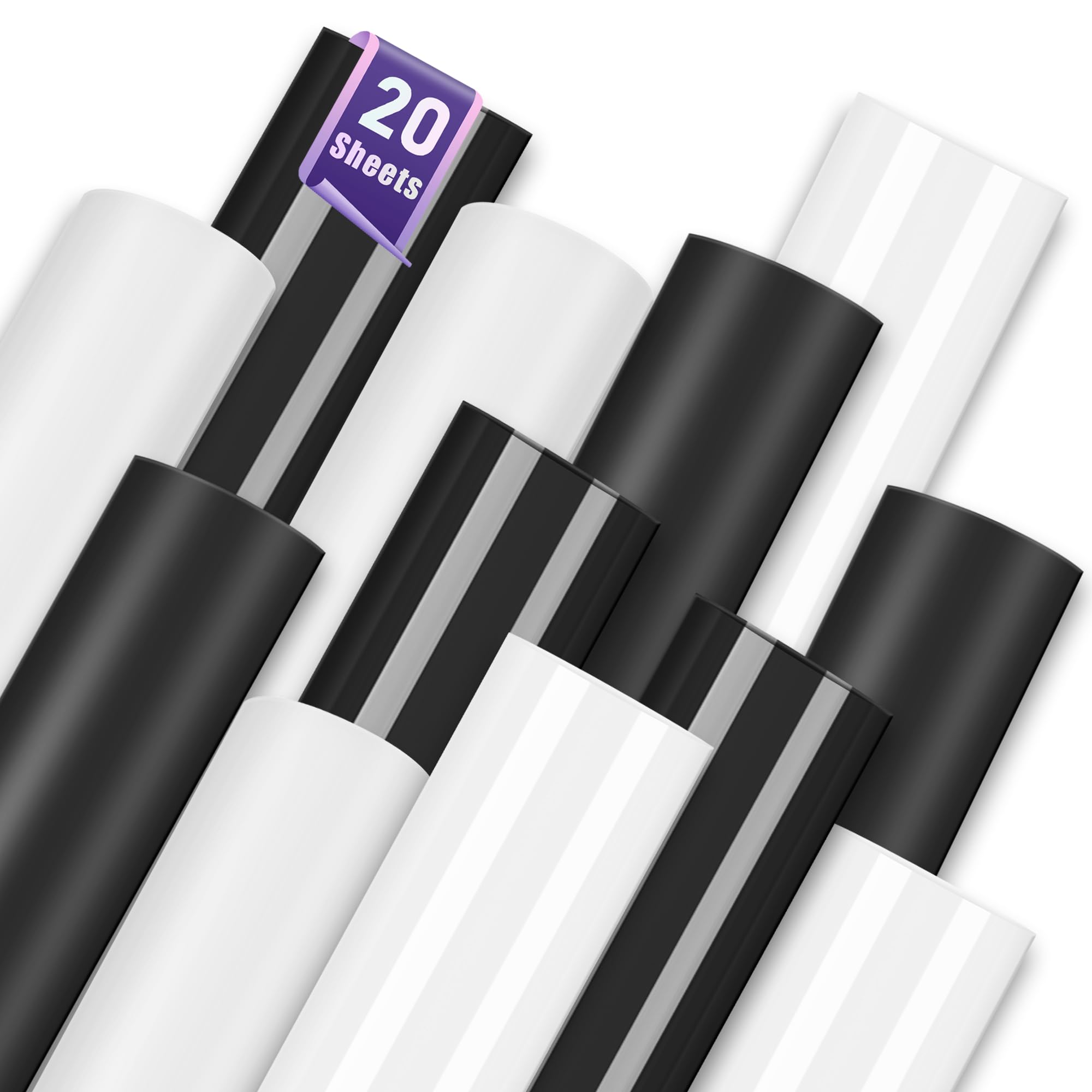 YAFLC Selbstklebend Vinylfolie Plotter,Plotterfolie Selbstklebend Folie
