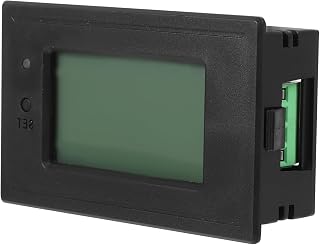 Mipcase Home Voltage Energy LCD Display for Real Electricity Usage Tracking Intelligent Voltage and Measurement Device for Household Use