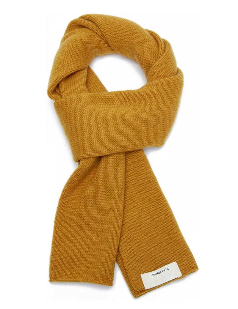Scialli da donna in lana lavorata a maglia, unisex, tinta unita, caldo, per autunno e inverno, morbido