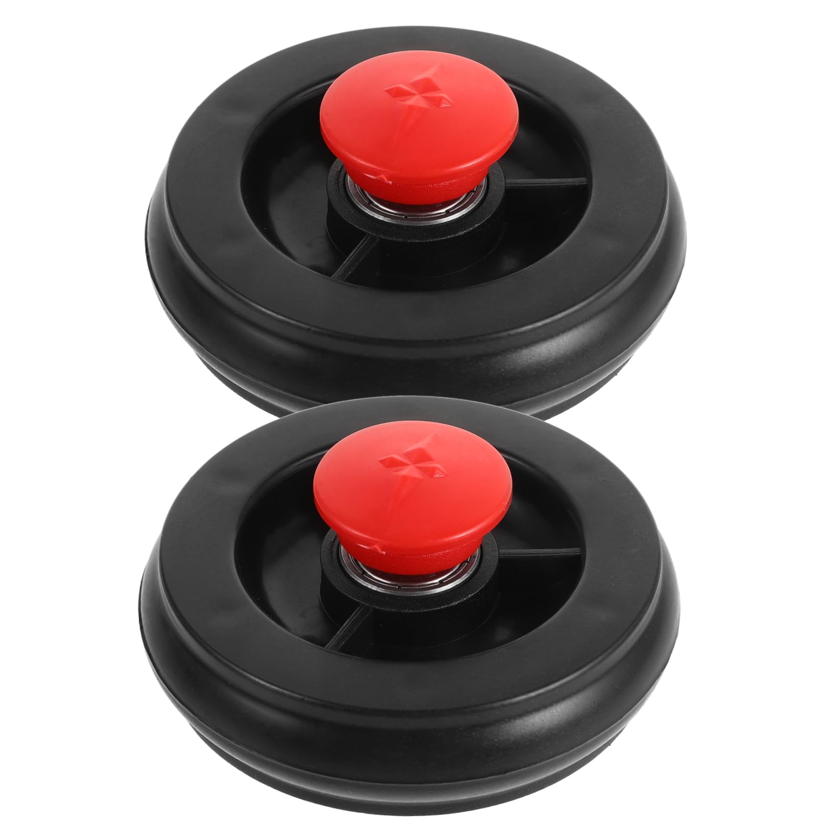 Gogogmee 2Pcs Non Skid Scooter Wheels Replacement Easy to Install Elastic Wheels for Electric Scooters Multi Purpose Use with Fine Workmanship and Safety Design Compatible with Various