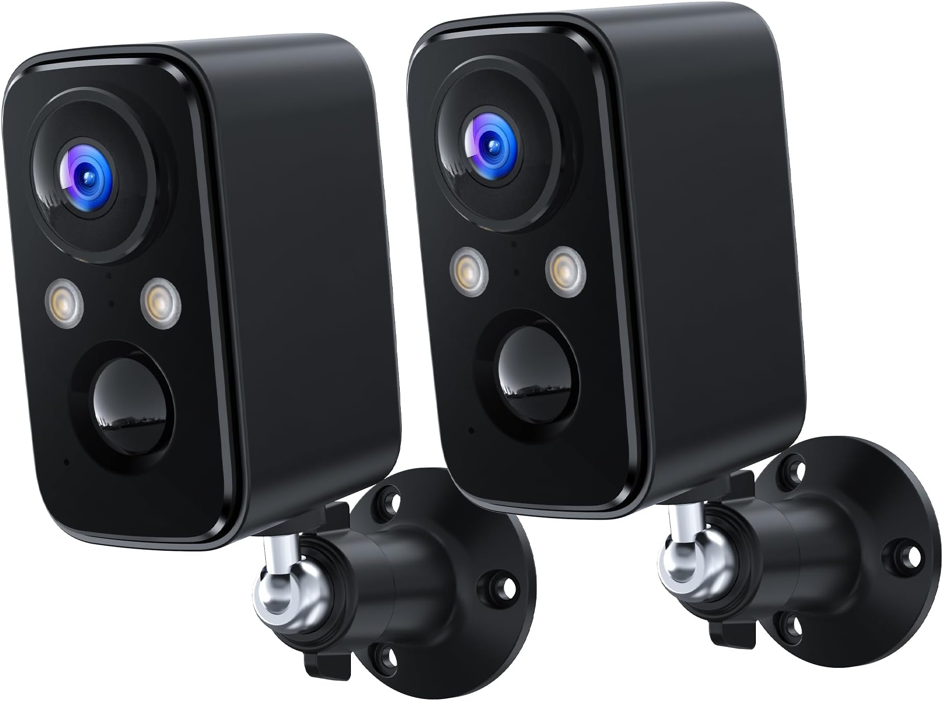Security Cameras Wireless Outdoor Battery: 2K WiFi Camera Indoor for Home Security System - Video Surveillance Equipment Waterproof - 5G Not Supported