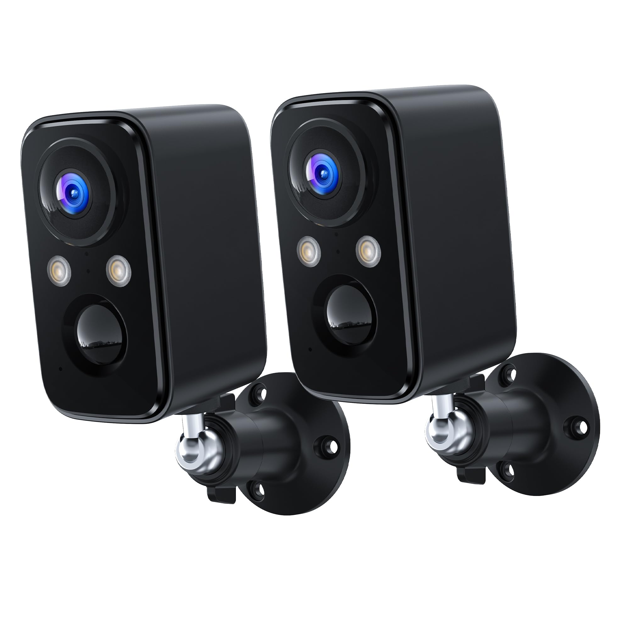 Security Cameras Wireless Outdoor Battery: 2K WiFi Camera Indoor for Home Security System - Video Surveillance Equipment Waterproof - 5G Not Supported