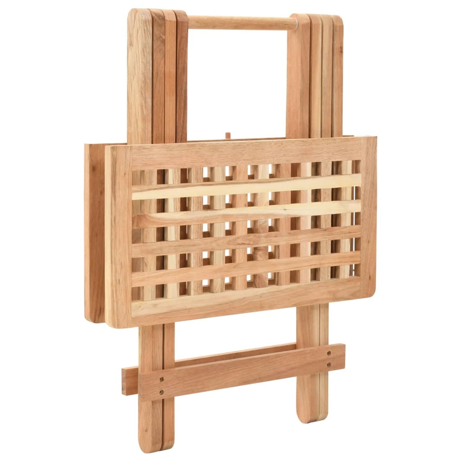 ShGaxin Stół składany z drewna orzechowego 50 x 50 x 49 cm, meble, stoły, dekoracyjne stoliki, stoliki kawowe-247105